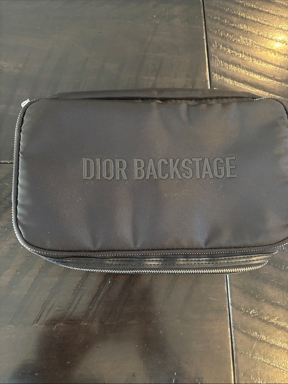 Dior Backstage Black Toiletry/ makeup Pouch